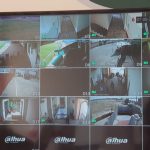 Security cameras monitoring